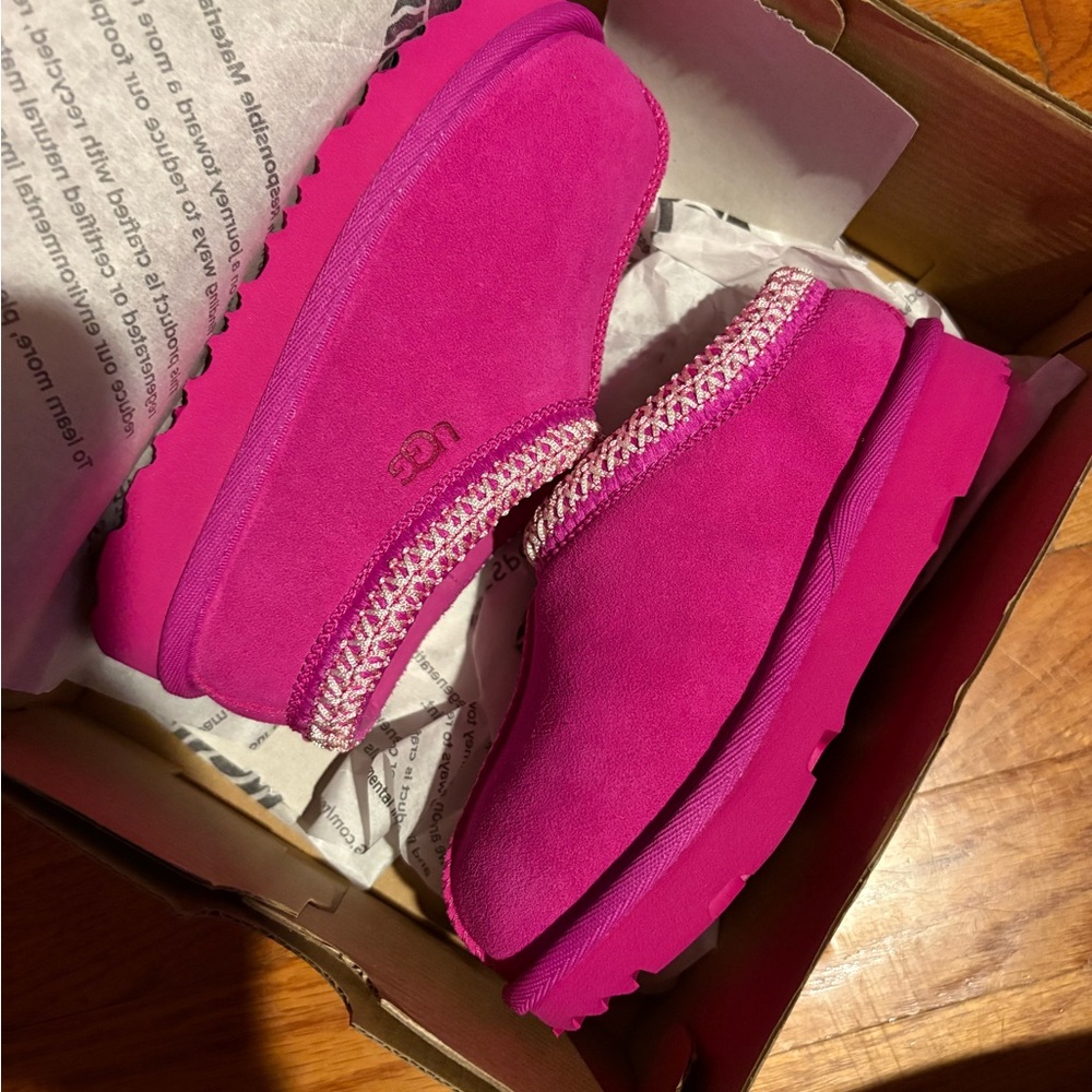 UGG Toddler Pink Suede Shoes